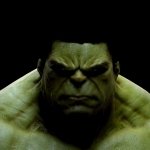 Close-up of a comic Hulk's scowling green face used as a forum avatar/profile photo.