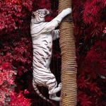  Climbing White Tiger