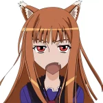 Anime Spice and Wolf PFP