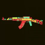 man made AK 47 PFP