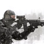 man made assault rifle PFP