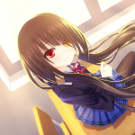 Download Long Hair Brown Hair School Uniform Kurumi Tokisaki Date A Live Anime PFP