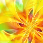 Abstract yellow PFP