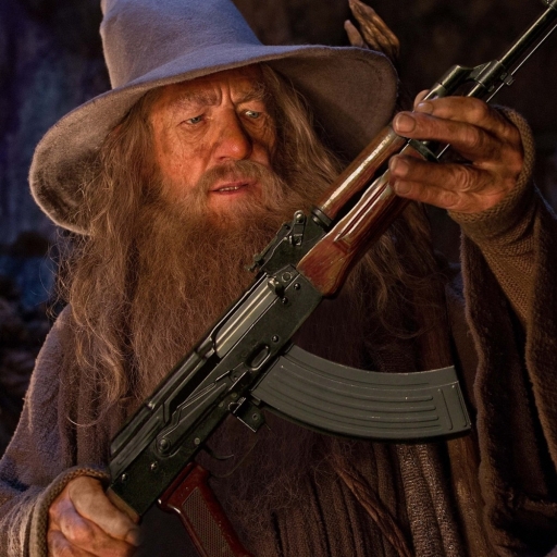 Gandalf & AK 47