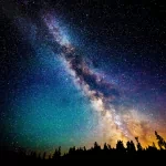starry sky night Milky Way star sky Sci Fi PFP