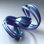 curl CGI texture pattern shapes colors Abstract artistic PFP