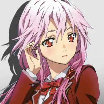 Forum avatar: Inori Yuzuriha from Guilty Crown — pink‑haired anime girl in a red school uniform, gazing thoughtfully to the side.