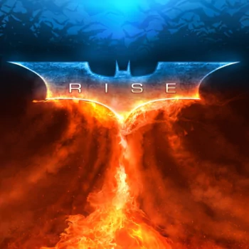 Batman fire flame movie The Dark Knight Rises PFP