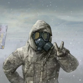 dark gas mask PFP