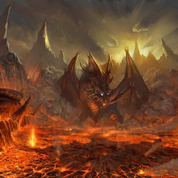 lava video game dragon Lineage Lineage II PFP