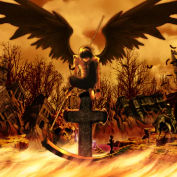 angel cross scythe Anime Death Note anime angel PFP