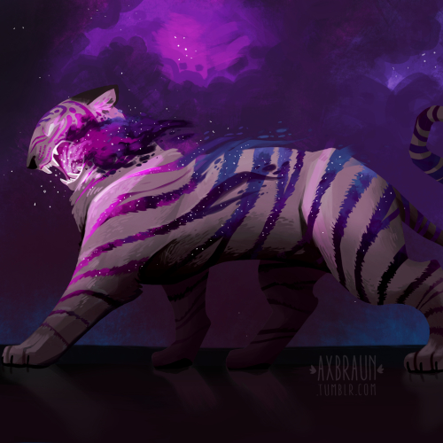 Cosmic Tiger by Alex Braun