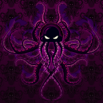 Download Black Purple Creature Fantasy PFP
