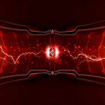 Abstract red PFP
