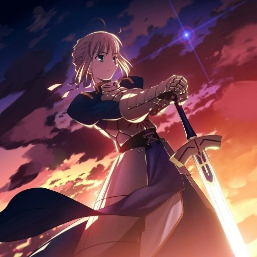 Download Saber (Fate Series) Anime Fate/Stay Night PFP