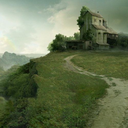 Download Path Barn Building Man Made PFP