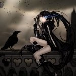 Download Anime Black Rock Shooter PFP