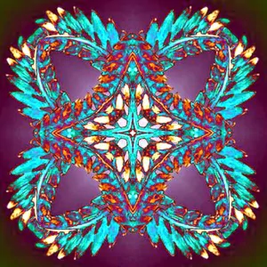 artistic psychedelic PFP