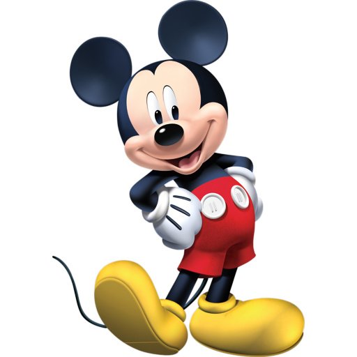Forum avatar/pfp of Mickey Mouse, the classic Disney movie character, standing smiling in red shorts, yellow shoes and white gloves on a white background.
