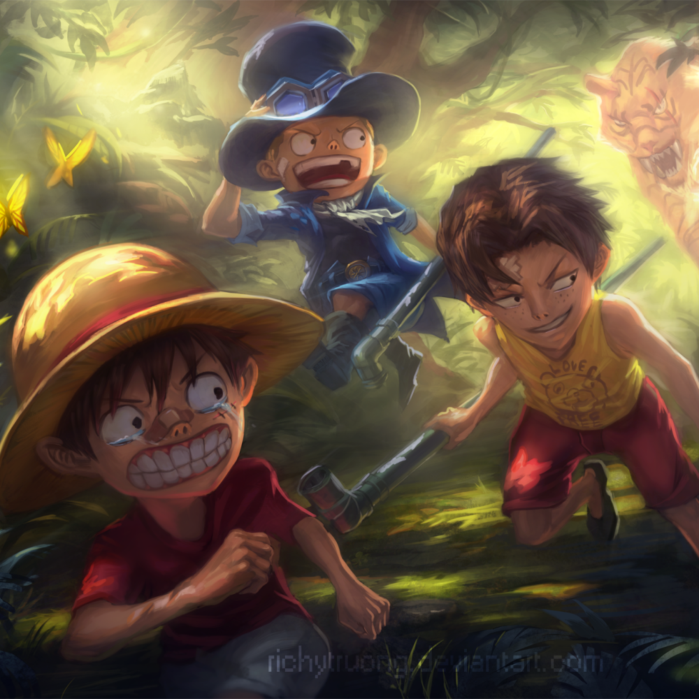 Luffy, Ace and Sabo Forum Avatar | Profile Photo - ID: 66259 - Avatar Abyss