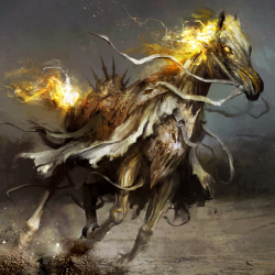 Fantasy Horse Pfp by Daniel Kamarudin