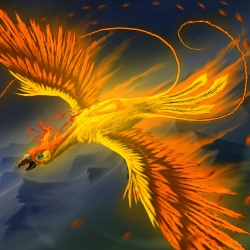 Golden Phoenix by Ignacio Cariman