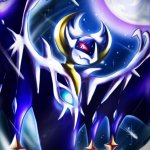 Forum avatar featuring Solgaleo and Lunala from Pokémon Sun and Moon, showcasing a dynamic blend of these iconic Pokémon against a cosmic backdrop.