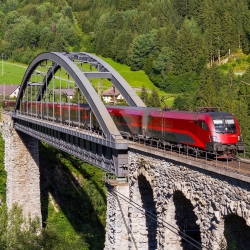 Train on a Bridge