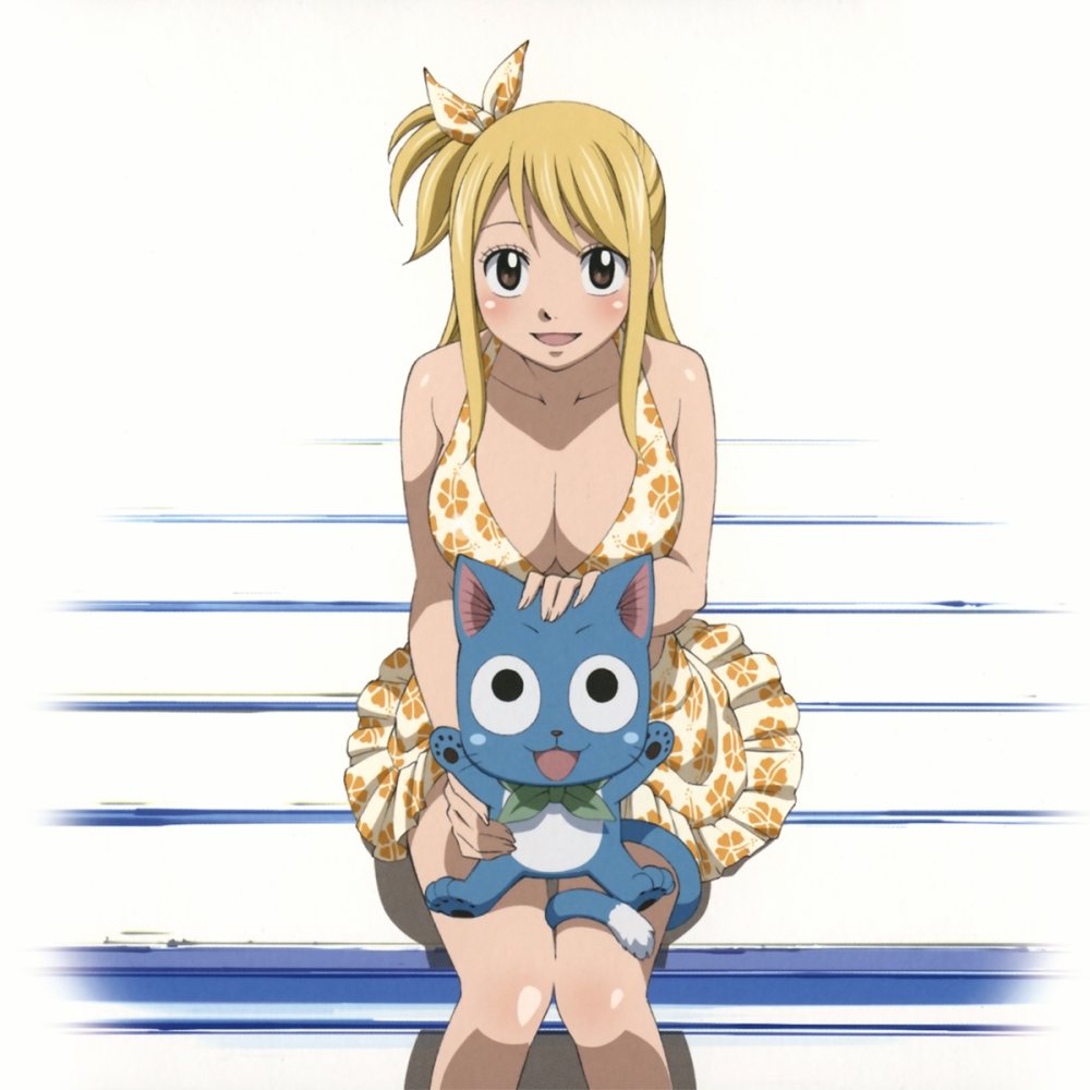 Download Happy (Fairy Tail) Lucy Heartfilia Anime Fairy Tail PFP