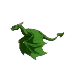 fantasy dragon green dragon PFP