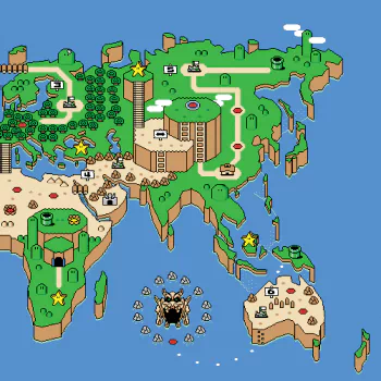 video game Super Mario World PFP