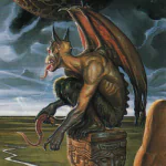 creature gargoyle video game Kalin No Tsurugi PFP