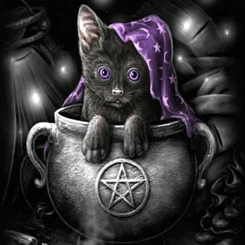occult wicca dark witch PFP