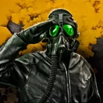 dark gas mask PFP