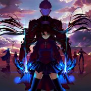 Download Archer (Fate/Stay Night) Rin Tohsaka Anime Fate/Stay Night: Unlimited Blade Works PFP