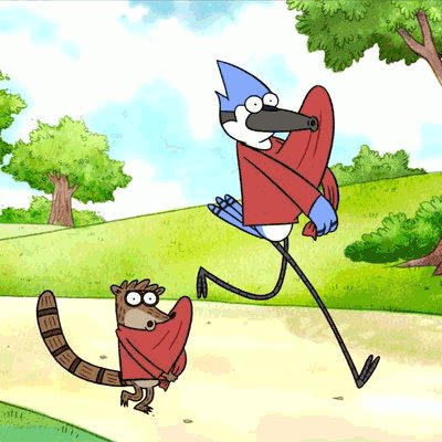 Download TV Show Regular Show Mordecai (Regular Show) Rigby (Regular Show) PFP