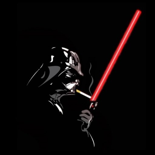 Download Black Lightsaber Funny Darth Vader Star Wars PFP