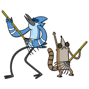 TV Show Regular Show Mordecai (Regular Show) Rigby (Regular Show) PFP