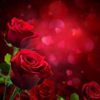 rose red rose red flower bokeh nature PFP
