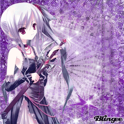 Download Glitter Anime Girl Anime Girl PFP