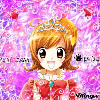 glitter video game Princess Debut PFP