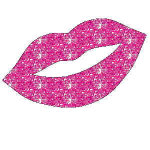 glitter artistic lips PFP