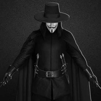 black movie V for Vendetta PFP