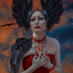 Raven Queen by Irina Ponochevnaya