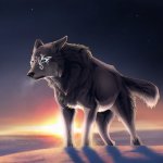 Download Grey Dog Wolf Animal Artistic PFP