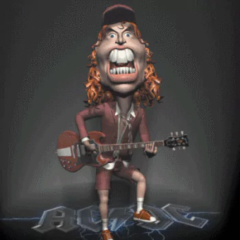 heavy metal music AC/DC PFP