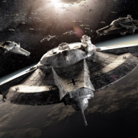 Download Aircraft Spaceship Movie Iron Sky PFP