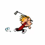 Comic Calvin & Hobbes PFP