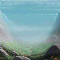 Fantasy Landscape Pfp by Jon Hrubesch