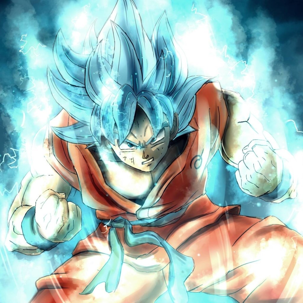 Download Super Saiyan Blue Goku Dragon Ball Super Anime PFP